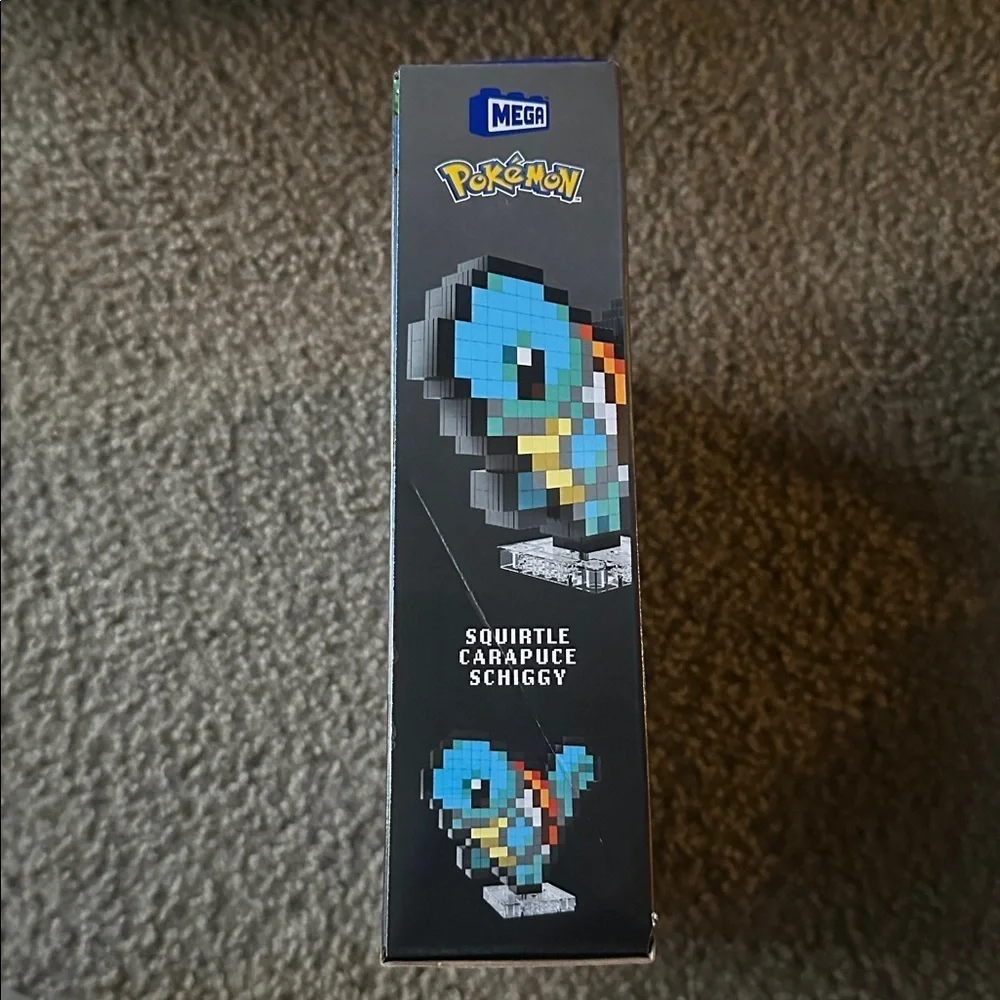 Mega Pokémon Squirtle Pixel Art Set